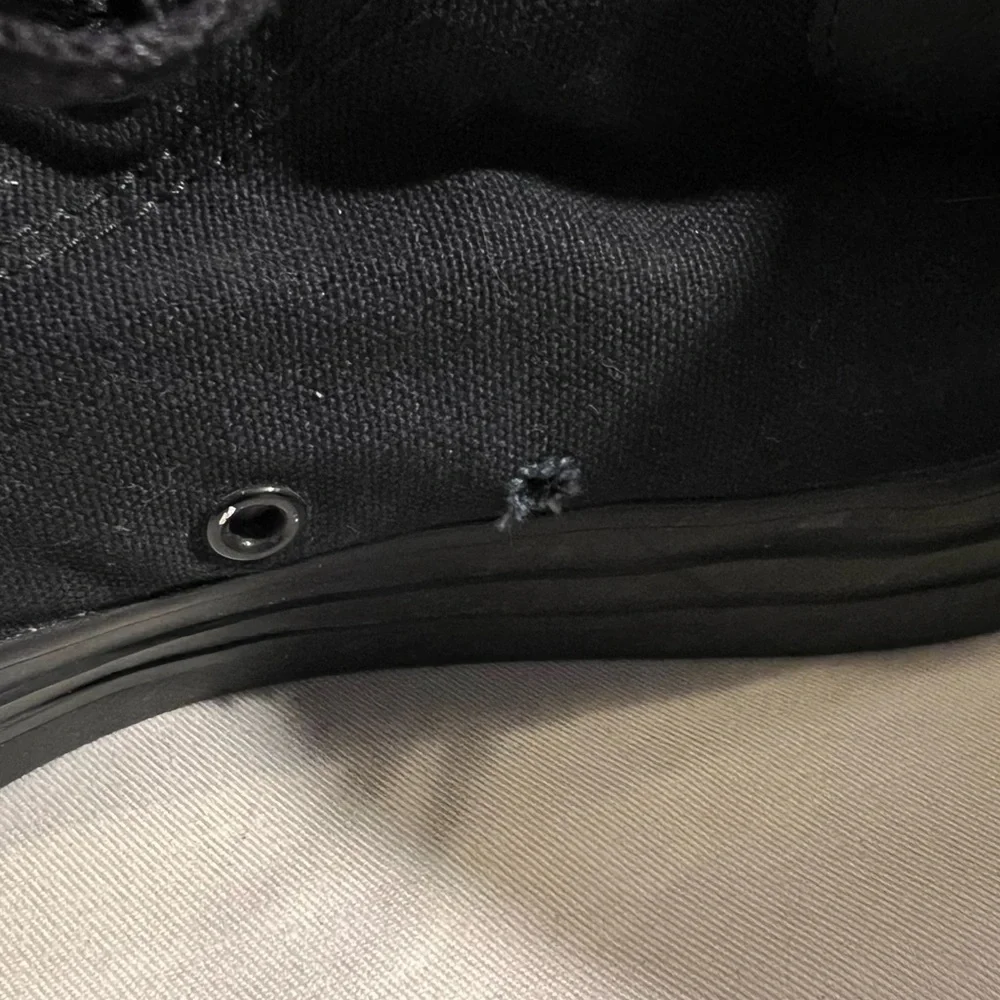 Black Converse High Top Sneakers - Picture 4 of 14